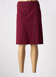 Jupe mi-longue taille normale violet COPENHAGEN femme
