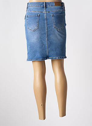 Jupe courte poches bleu B.S JEANS femme