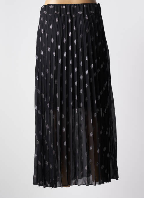 Jupe longue noir VICTORIA pour femme