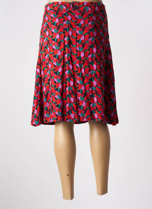 Jupe mi-longue rouge PRINCESSE NOMADE pour femme