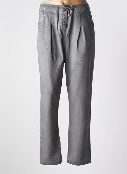 Pantalon droit gris SIMCLAM pour femme