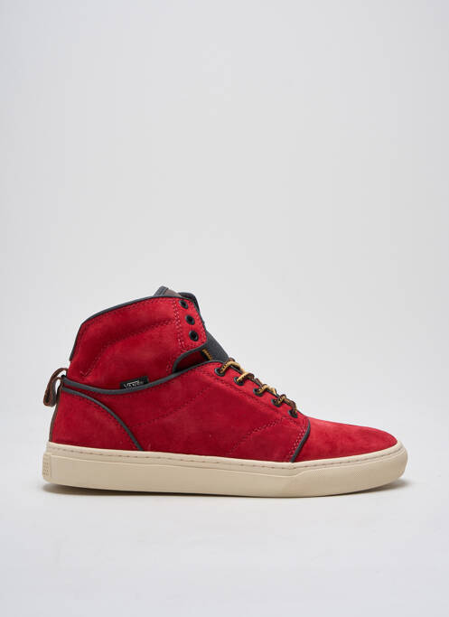 Baskets rouge VANS pour homme