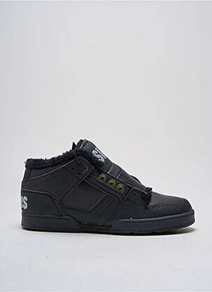 Baskets fourrée bout rond noir OSIRIS homme