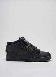 Baskets fourrée bout rond noir OSIRIS homme