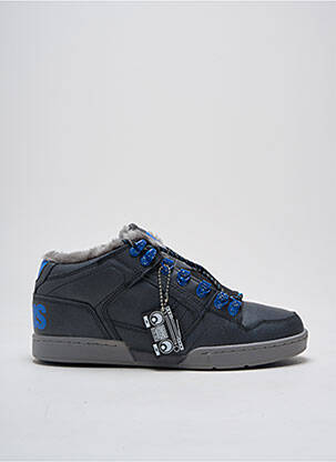 Baskets fourrée bout rond gris OSIRIS homme