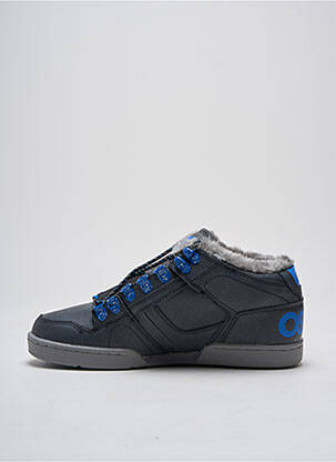 Baskets fourrée bout rond gris OSIRIS homme