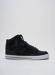 Baskets tissage satiné bout rond noir OSIRIS homme