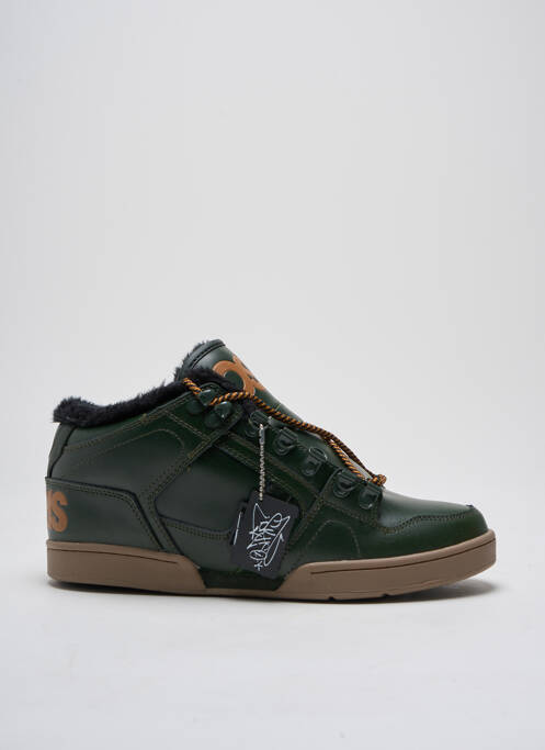 Baskets vert OSIRIS pour homme