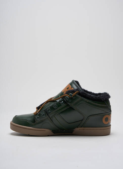 Baskets vert OSIRIS pour homme