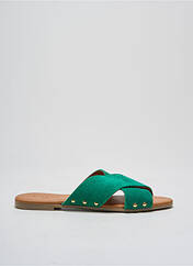 Mules/Sabots vert PIECES pour femme seconde vue