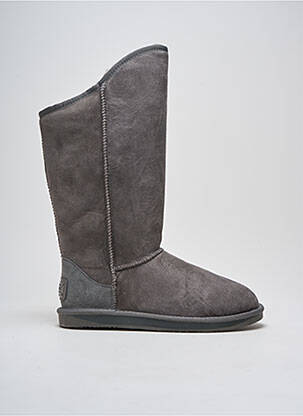 Bottes fourrée talon plat jusqu'à 3cm gris AUSTRALIA LUXE COLLECTIVE femme