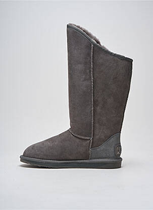Bottes fourrée talon plat jusqu'à 3cm gris AUSTRALIA LUXE COLLECTIVE femme