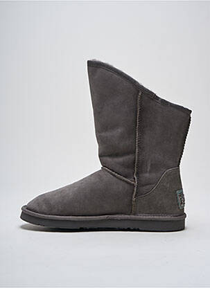 Bottines/boots fourrée talon plat jusqu'à 3cm gris AUSTRALIA LUXE COLLECTIVE femme