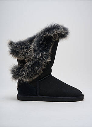 Bottines/boots fourrée talon plat jusqu'à 3cm noir AUSTRALIA LUXE COLLECTIVE femme
