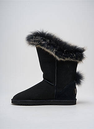 Bottines/boots fourrée talon plat jusqu'à 3cm noir AUSTRALIA LUXE COLLECTIVE femme