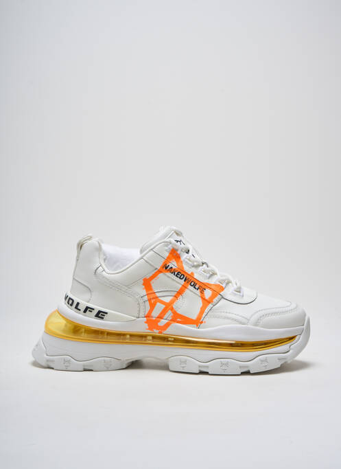 Baskets blanc NAKED WOLFE pour unisexe
