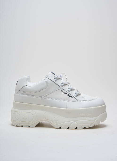 Baskets blanc NAKED WOLFE pour unisexe