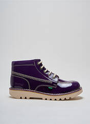 Bottines/Boots violet KICKERS pour femme seconde vue