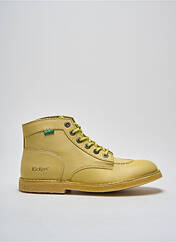 Bottines/Boots jaune KICKERS pour homme seconde vue