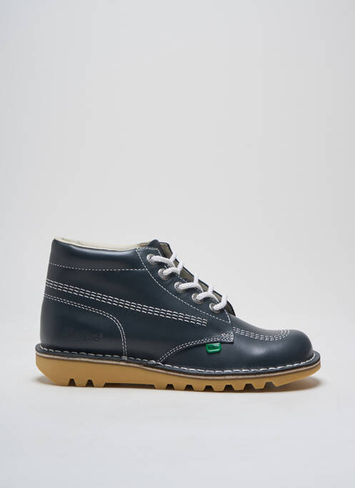 Bottines/Boots bleu KICKERS pour femme