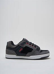 Baskets nubuck bout rond gris OSIRIS homme