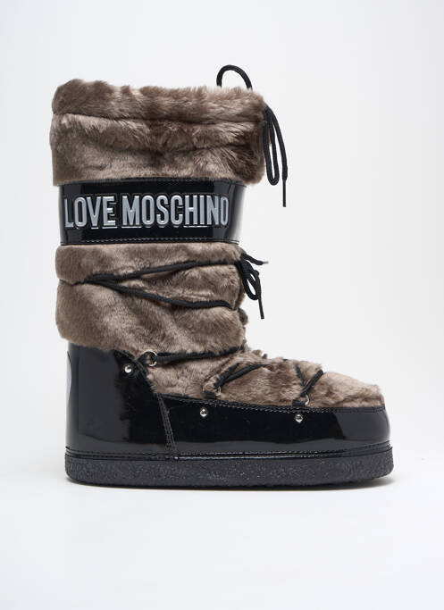 Bottes noir LOVE MOSCHINO pour femme