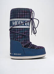 Bottes bleu MOON BOOT pour femme seconde vue