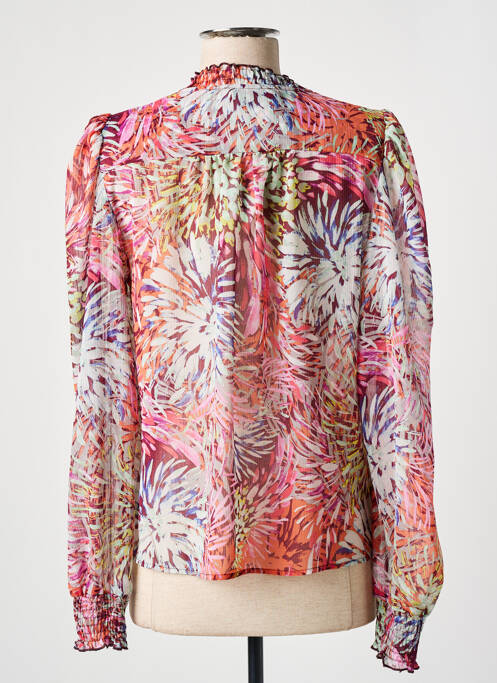 Blouse rose MORGAN pour femme