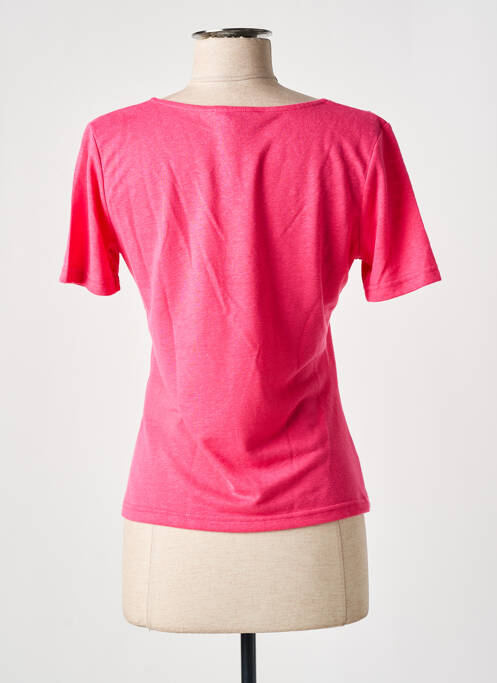 T-shirt rose MORGAN femme