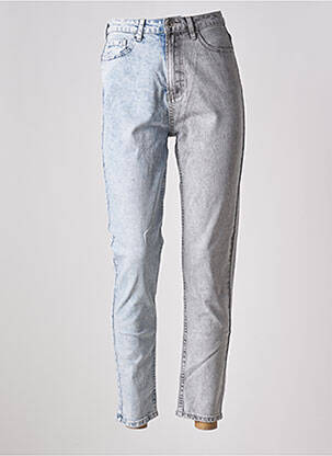 Jean coupe mom poches taille haute gris ESTEE BROWN femme