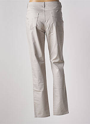 Jeans coupe slim taille haute taille haute gris YOULINE femme