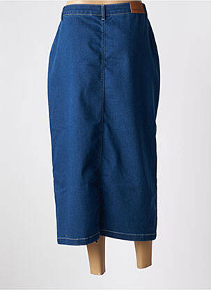 Jupe longue taille haute bleu LES TROPEZIENNES PAR M.BELARBI femme