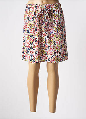 Jupe courte poches rose DEELUXE femme