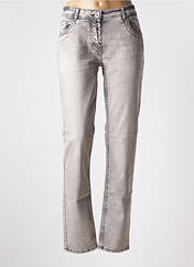 Jeans coupe slim gris CECIL pour femme seconde vue