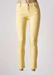 Jeans skinny jaune MORGAN pour femme seconde vue