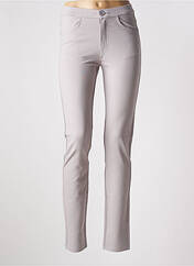 Pantalon slim gris YOULINE pour femme seconde vue