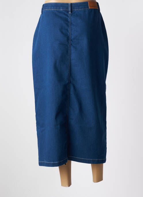 Jupe longue coupe droite bleu LES TROPEZIENNES PAR M.BELARBI femme