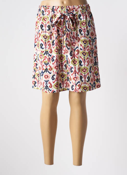Jupe courte poches rose DEELUXE femme