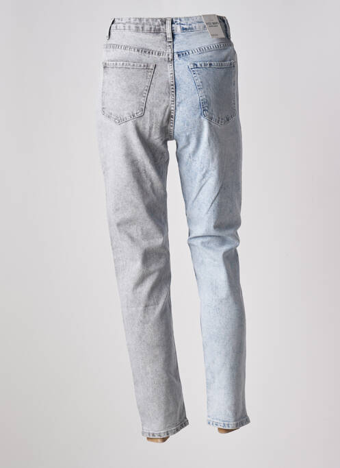 Jean coupe Mom gris ESTEE BROWN pour femme