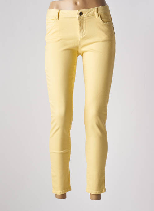 Jeans skinny jaune MORGAN pour femme