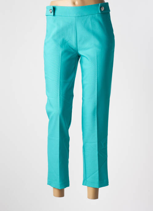 Pantalon 7/8 bleu MORGAN pour femme