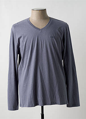 T-shirt gris LEE COOPER pour homme