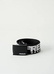 Ceinture noir FREEGUN pour homme seconde vue