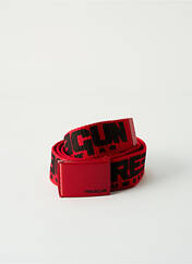 Ceinture rouge FREEGUN pour homme seconde vue