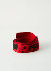 Ceinture rouge FREEGUN pour homme seconde vue