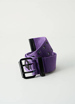 Ceinture imprimé fantaisie violet FREEGUN homme