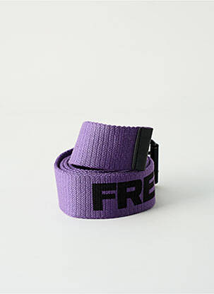 Ceinture imprimé fantaisie violet FREEGUN homme