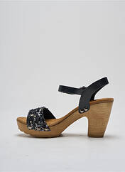 Sandales/Nu pieds noir PORRONET pour femme seconde vue