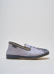 Chaussons/Pantoufles gris LA MAISON DE L'ESPADRILLE pour homme seconde vue