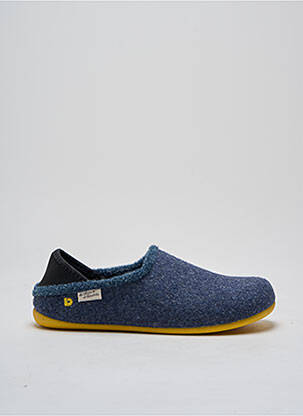 Chaussons/Pantoufles bleu LA MAISON DE L'ESPADRILLE pour homme